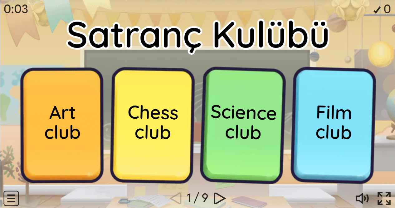 Yeni Müfredat - 5.1 School Life - School Clubs 2